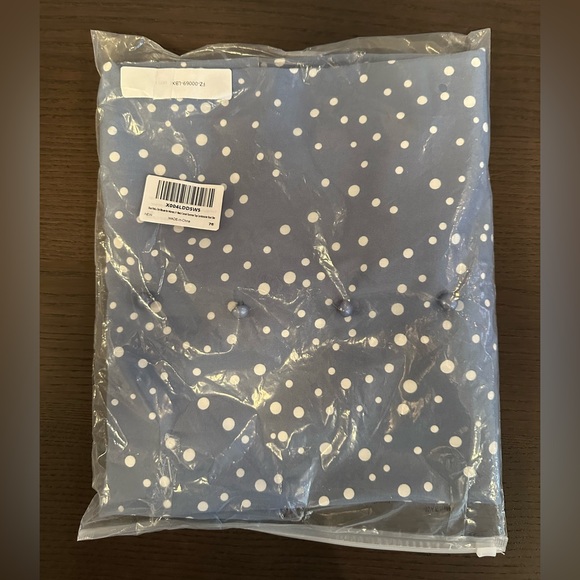 Blue Polka Dot V-Neck XL NIP - Picture 14 of 14